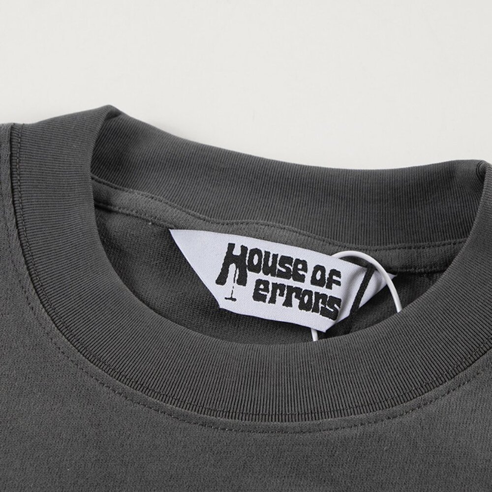 House Of Errors Grey House Of Errors Print T Shirt - image 3